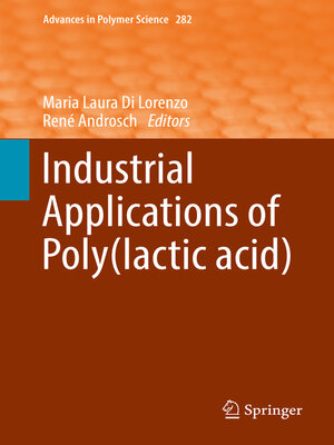 cover image of Industrial Applications of Poly(lactic acid)